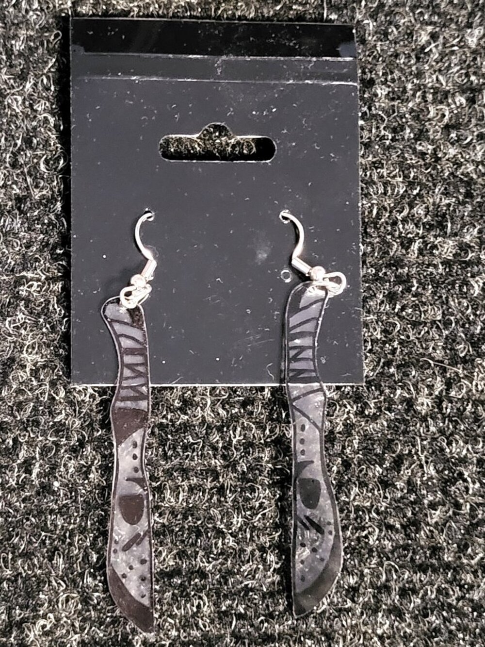 ⚡ 3/$20⚡*NEW* FRIDAY THE 13TH Jason Voorhees Machete Earrings Horror